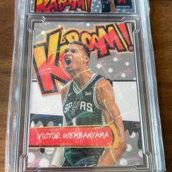 *CUSTOM* - Kaboom! Victor Wembanyama (RC) San Antonio Spurs (Custom novelty trading card)