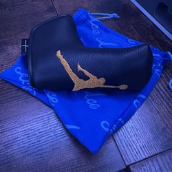 Basketball Themed Genuine Leather Putter Headcover