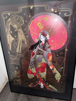 Kimono Tomie Junji Ito x hello kitty