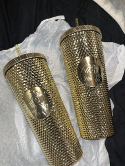Starbucks Cup gold