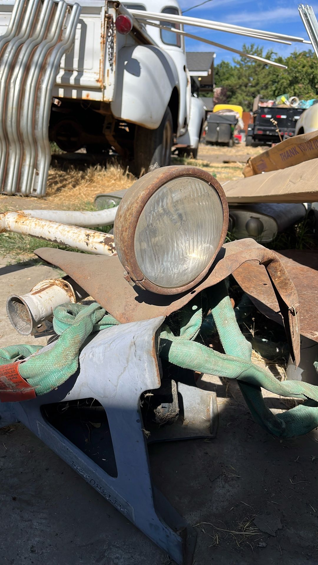 Vintage Car Headlight