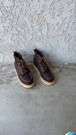 Red Wing Men’s Boots Size 7.5 Safety Toe