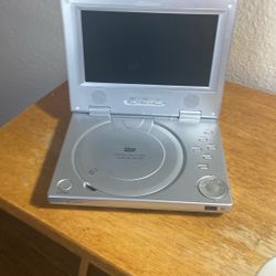 Free !! Portable Dvd Player With Case 