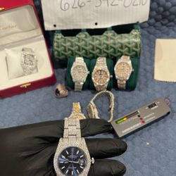 Moissanite Watches Passes Testers Payment Plans Available 