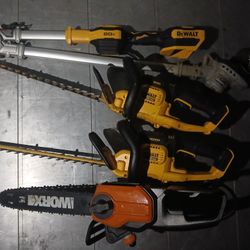 Dewalt And Worx Power Tools 