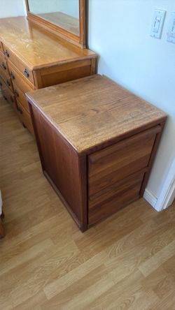 Wood cabinet