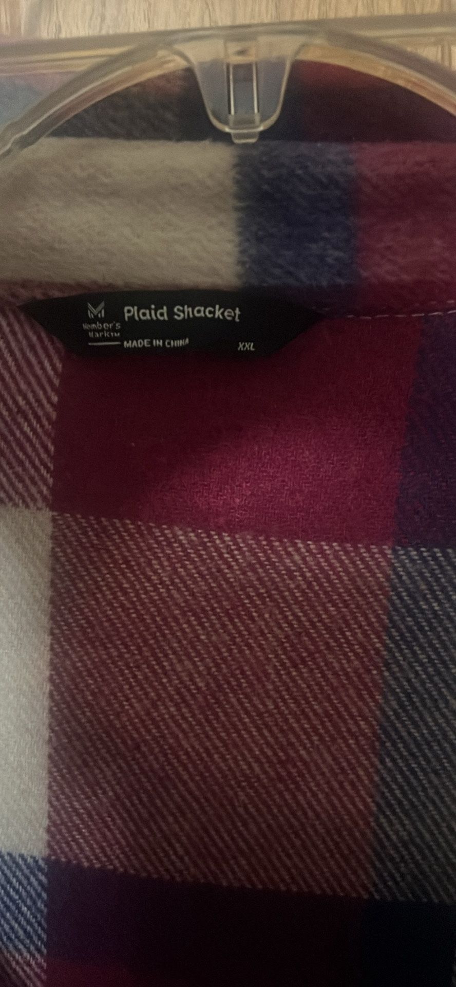 Plaid Shacket - XXL