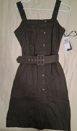 Size 3 Linen dress with belt