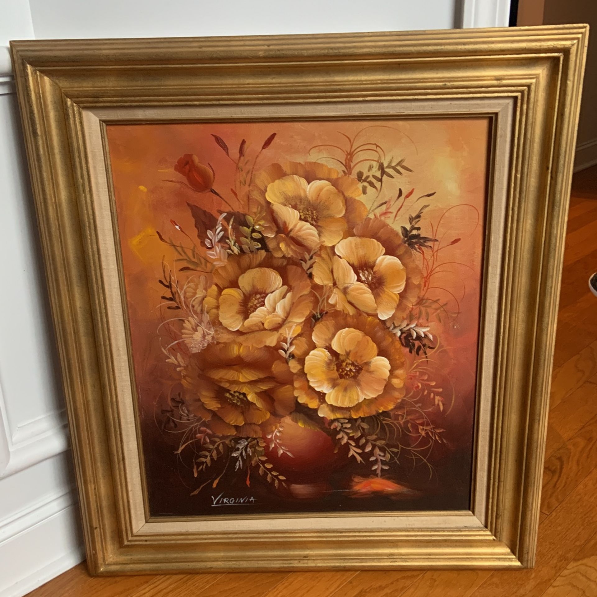 Oil On Canvas Painting