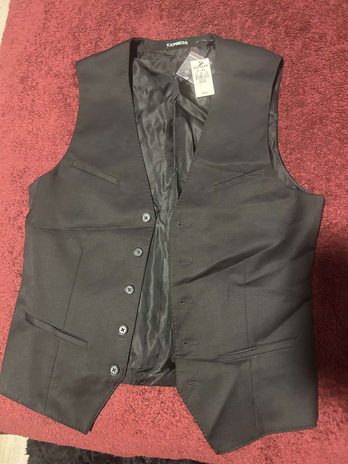 Express Men’s Polyester Vest Size XS