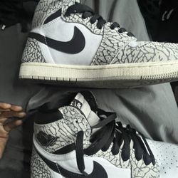 Jordan 1 Retro High OG White Cement