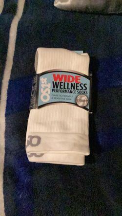 OS1st WP4 Wellness Performance Quarter Socks Wide diabetic friendly & sensitivity skin White mens size xxl new with tshsb