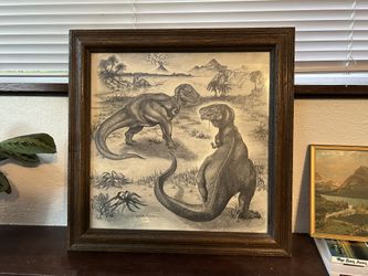 Vintage dinosaur Picture 