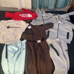 Nike techs and nike hoodies all brand new with tags 