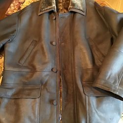 Mens Leather Coat