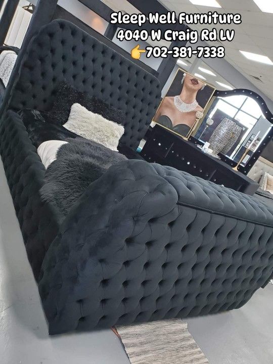 ✨️ Queen, King Bed Frame ✨️ Furniture Sectionals Bedrooms Avail