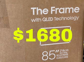 Samsung 85 The Frame  TV , Check my profile for more models