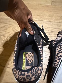 Vans Deluxe Comfort Leopard Print Sneakers
