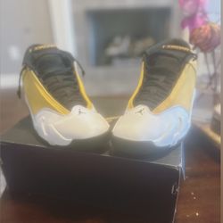 Ginger Yellow Jordan 14