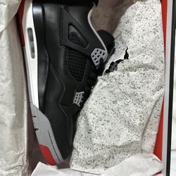 Air Jordan 4 Bred Size 12