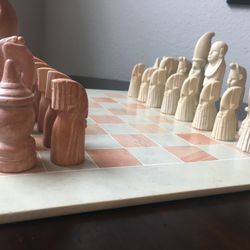 Soapstone Chessboard Set