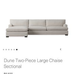 Arhaus Sectional Couch 