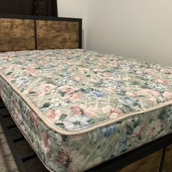 Bed Frame With Mattress