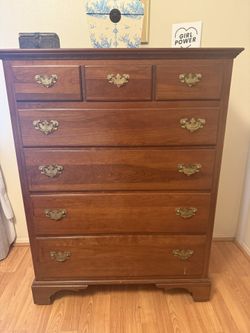 Real Wood Dresser Antique