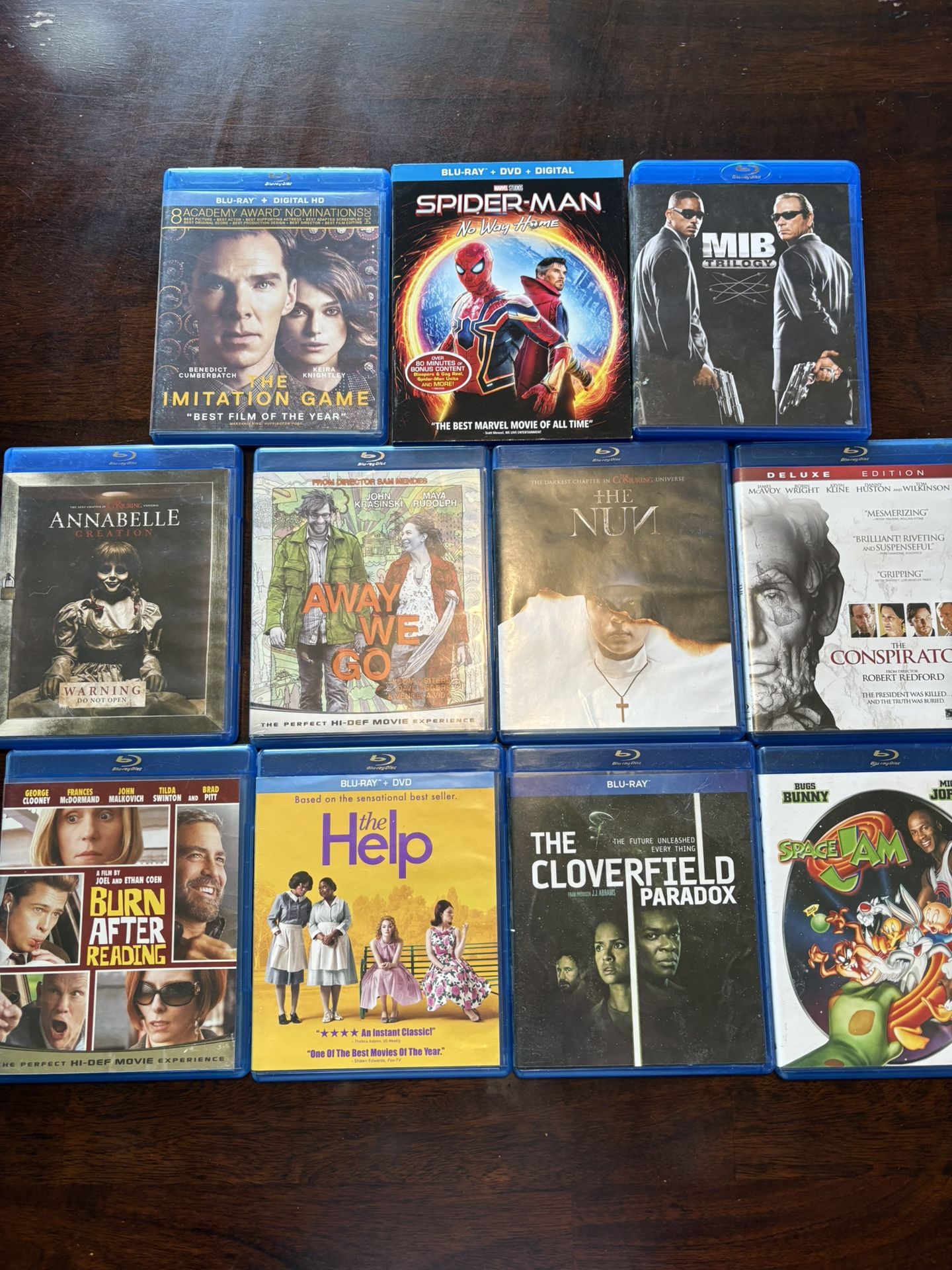 Various Blu Rays