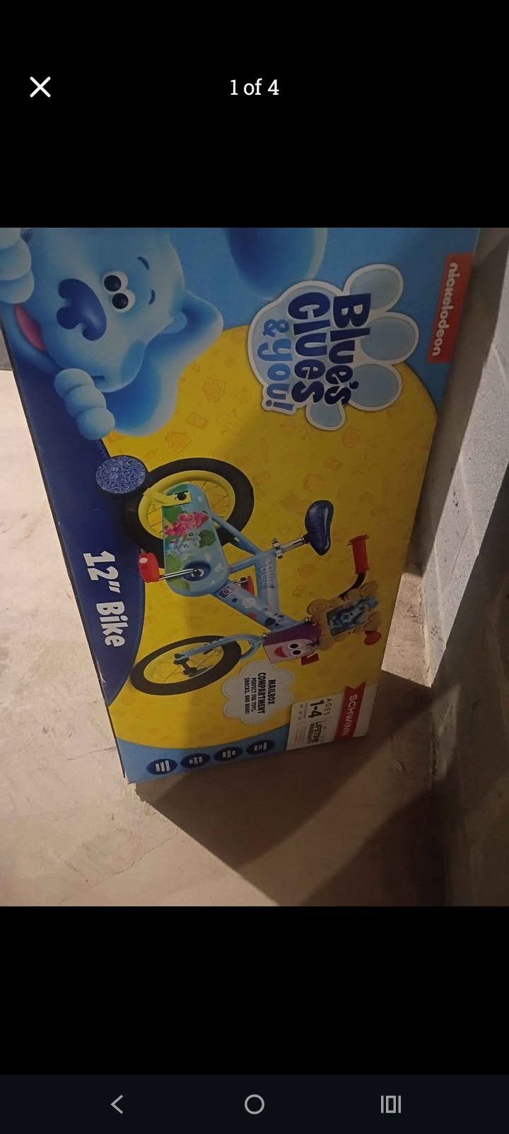 Blues Clues And You 12" Bike