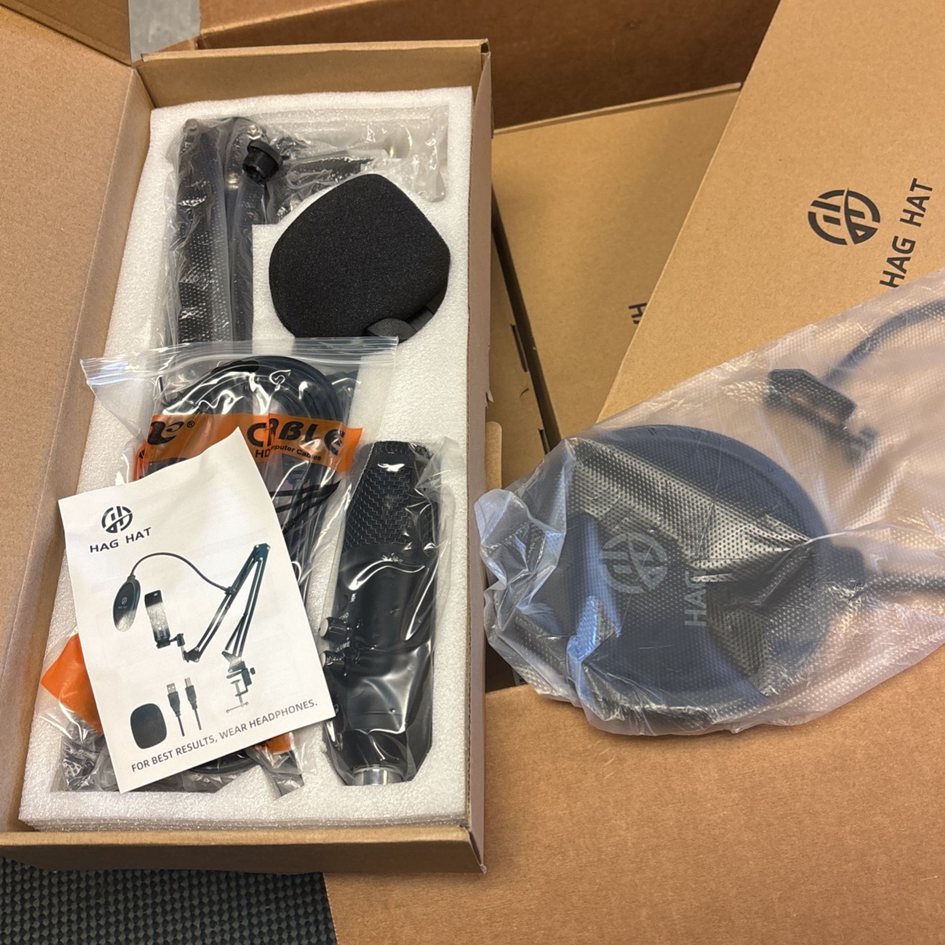 Mic And Boom Assembly Studio Startup Kit
