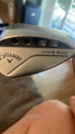 Callaway Jaws Raw Chrome 60° Lob Wedge (Z-Grind, 8° Bounce)