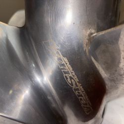 14” X 21P 4 Blade Stainless Mercury Prop RH & LH
