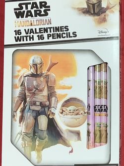 The Mandalorian 16 Pencils of The Child Valentine