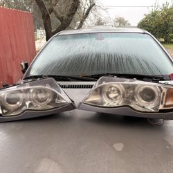2004 bmw 325i both headlights with trim 
