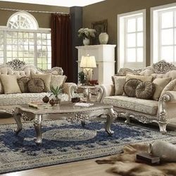 Beautiful sofa and love seat set 