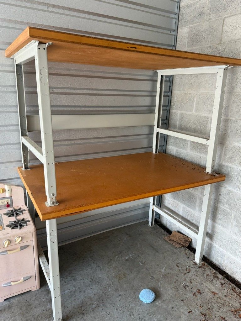 Adjustable Sturdy Desk / Table 50x27