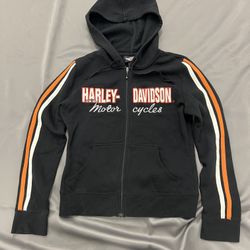 Harley Davidson Full Zip Hoodie Women’s Size S