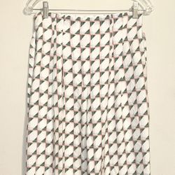 White Pants Wide Leg 