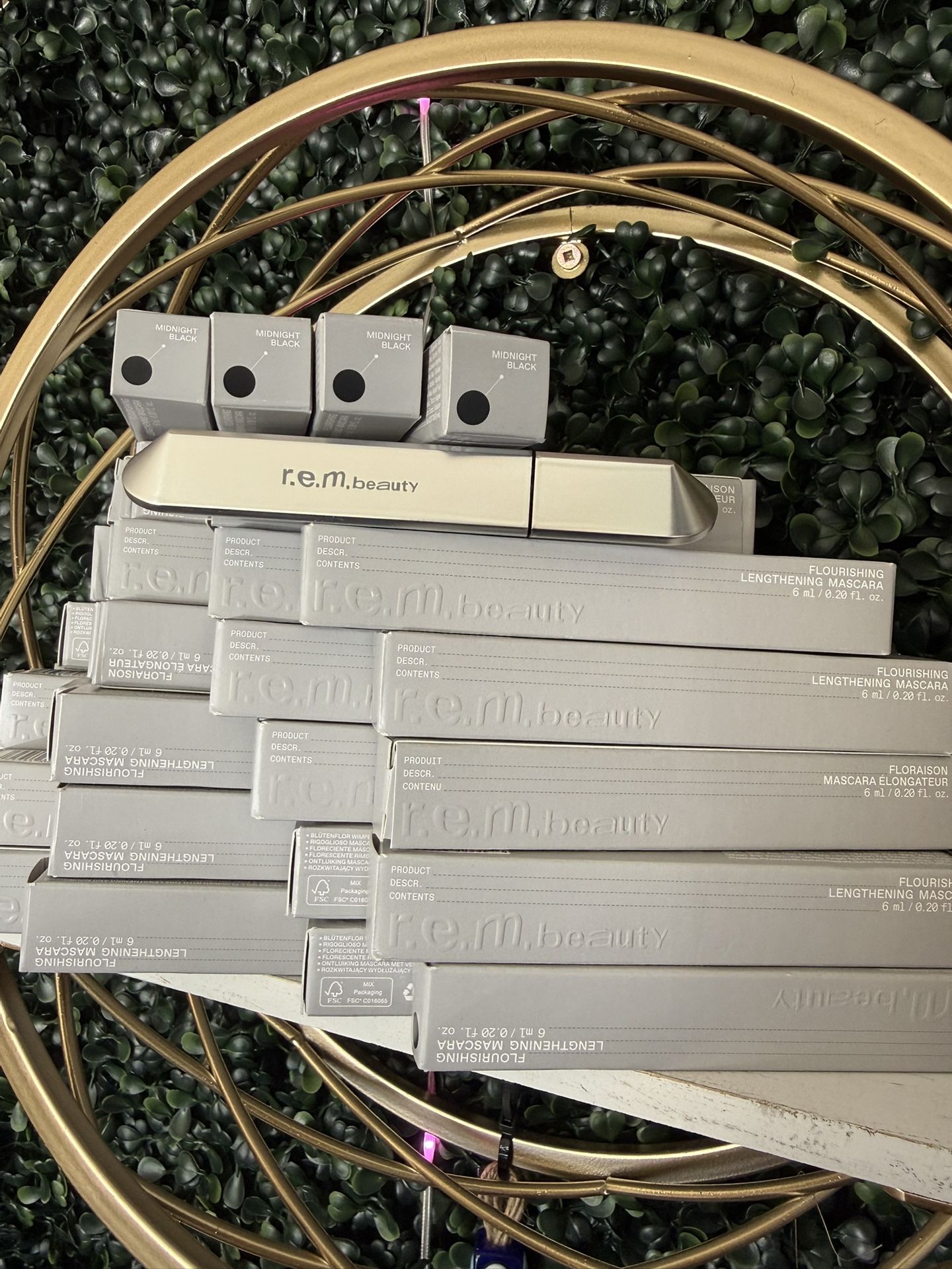 REM Lengthening Mascara Midnight Black X35