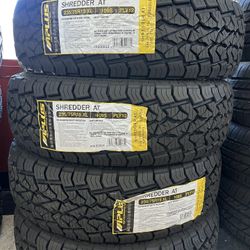 📲‼️235/75/15 Vendo Set De Llantas Nuevas Marca Aplus At