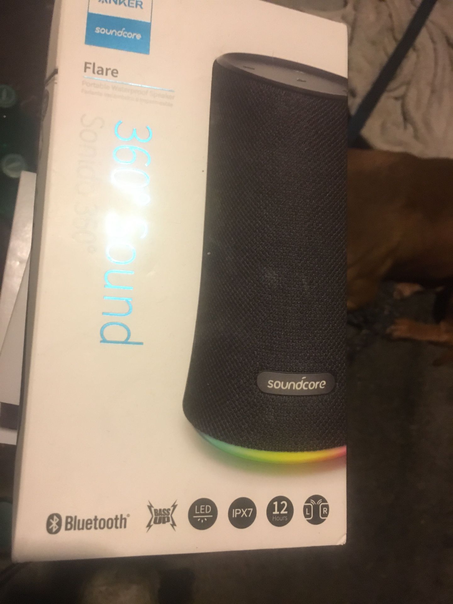 Wireless Bluetooth and waterproof 360 sound speaker flare plus