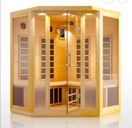 Sauna 3 person corner unit/Federation tech co LTD