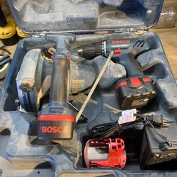 Bosch Cordless Drill And Saw