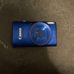 Canon Blue Camera