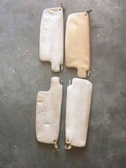 Early 60s VW Bug visor