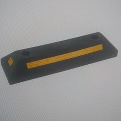 Tow Smart Rubber Parking Curb Garage Car Stopper