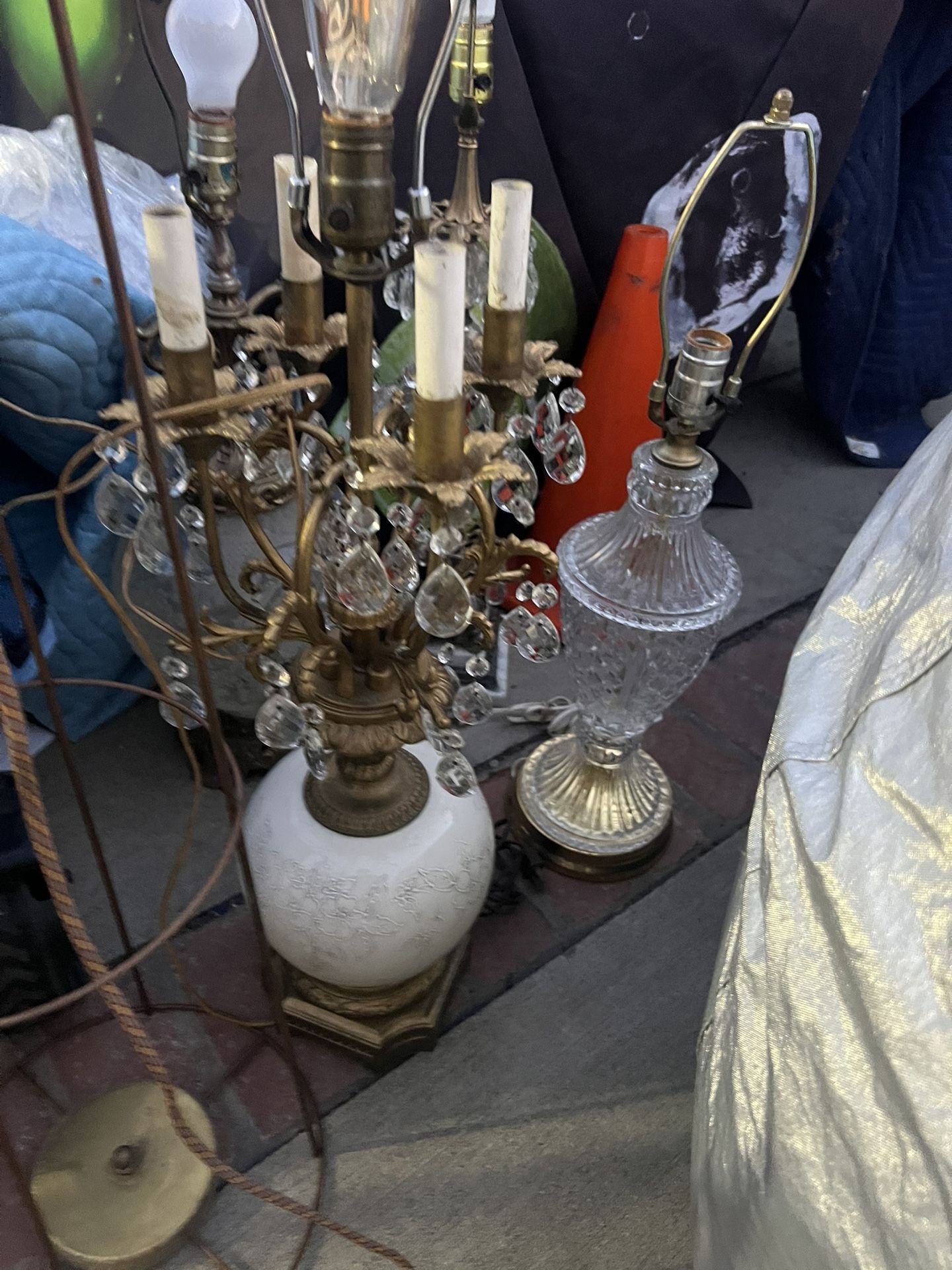 Vintage Lamp Set