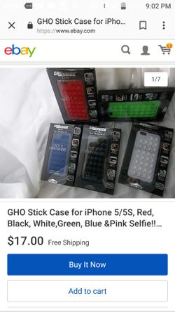 I Phone 5/5 Stick Case. 1 left!