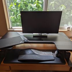 Vivo 42 inch sit stand desk converter